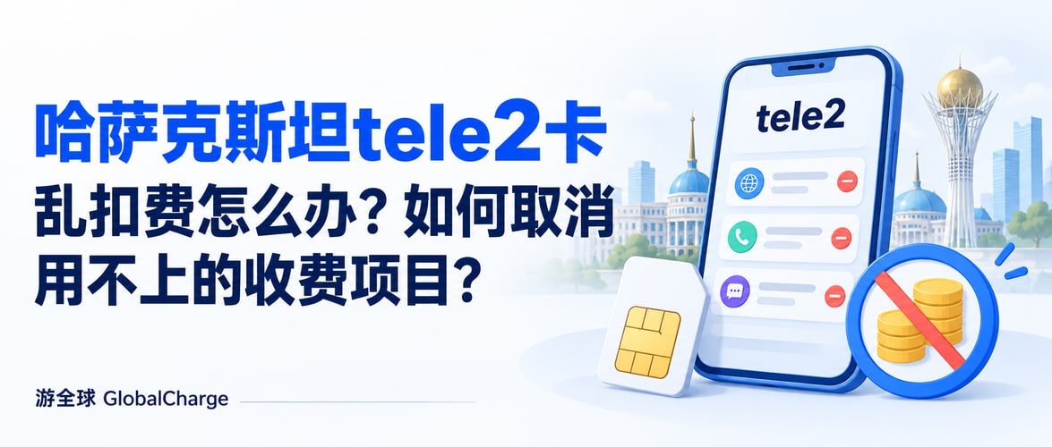 哈萨克斯坦tele2卡乱扣费怎么办？如何取消用不上的收费项目？