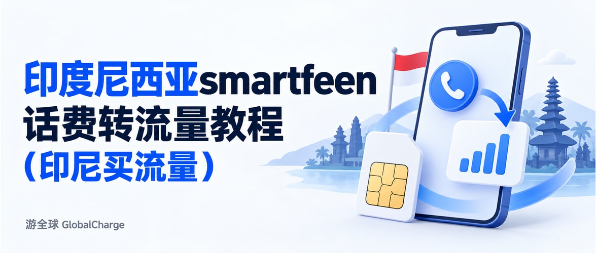 印度尼西亚smartfeen话费转流量教程（印尼买流量）