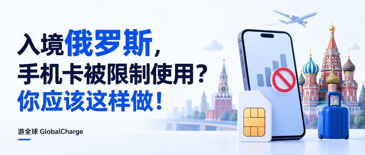 入境俄罗斯，手机卡被限制使用？你应该这样做！
