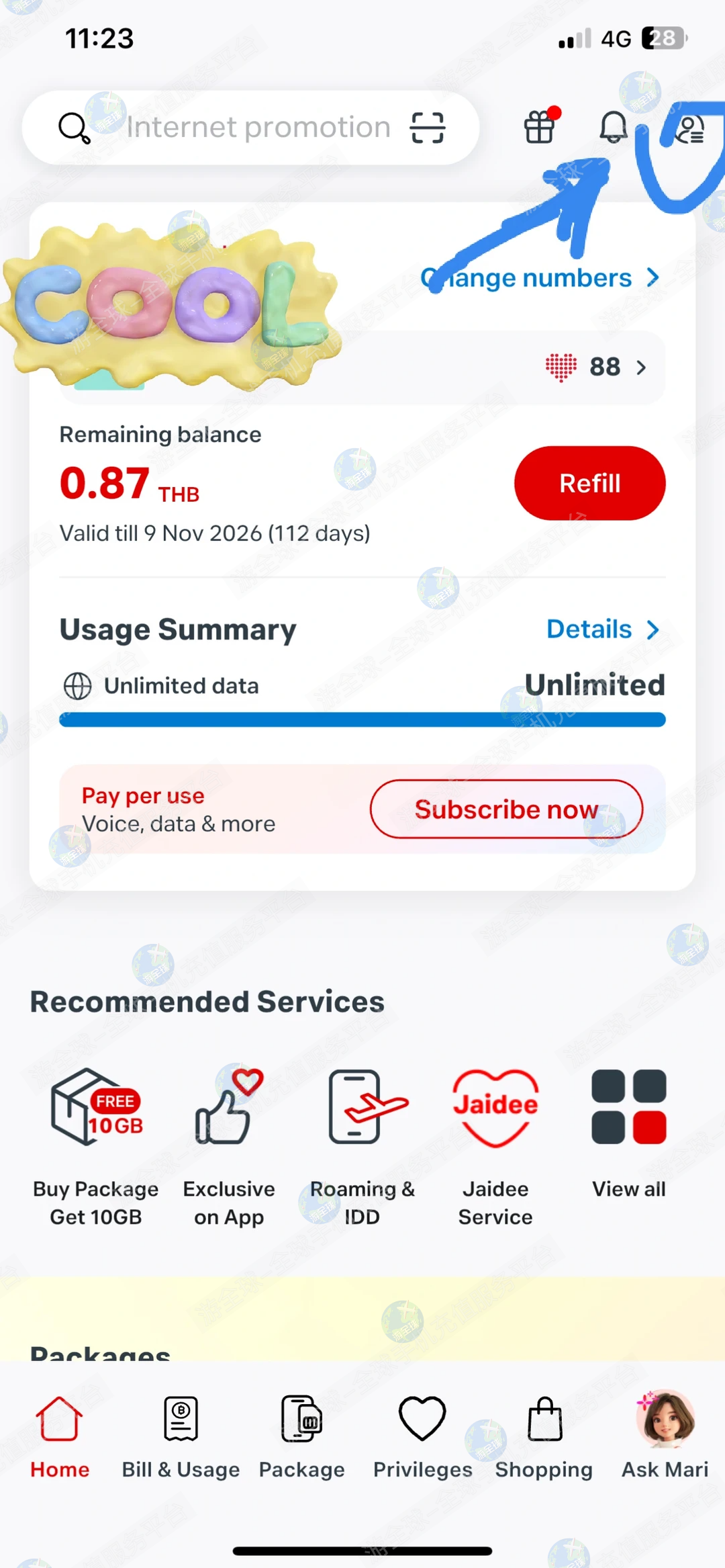 null