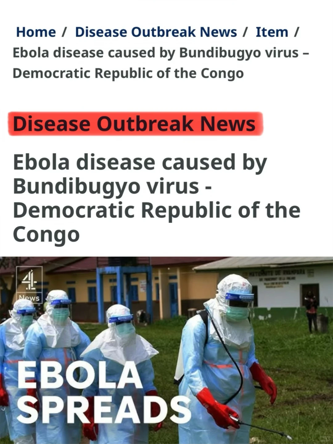 疑似病例超千人，死亡200+，新一轮埃博拉跨国扩散，这些非洲国家的同胞注意！