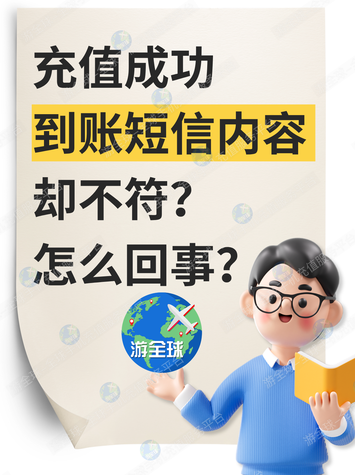 充值成功，到账短信内容却不符？怎么回事？