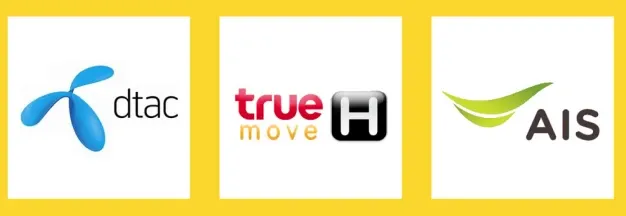 泰国dtac、true move、ais运营商