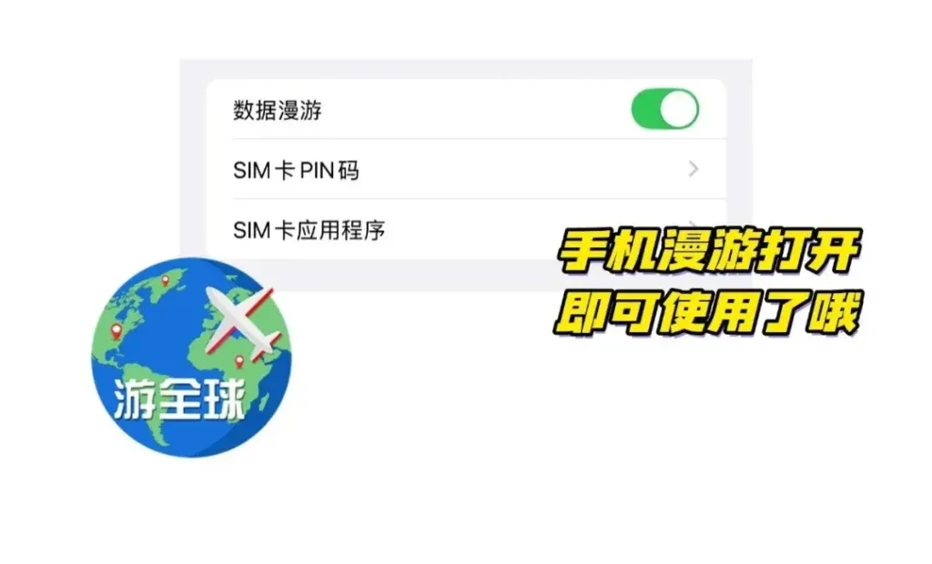 泰国电话卡开通漫游步骤